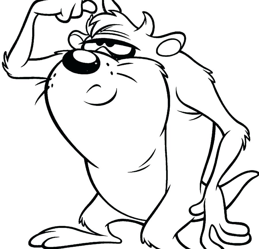 Looney Tunes Coloring Pages To Print Baby Tunes Coloring Pages 900x864 Looney Tunes Coloring Pages To Print Baby Tunes Coloring Pages