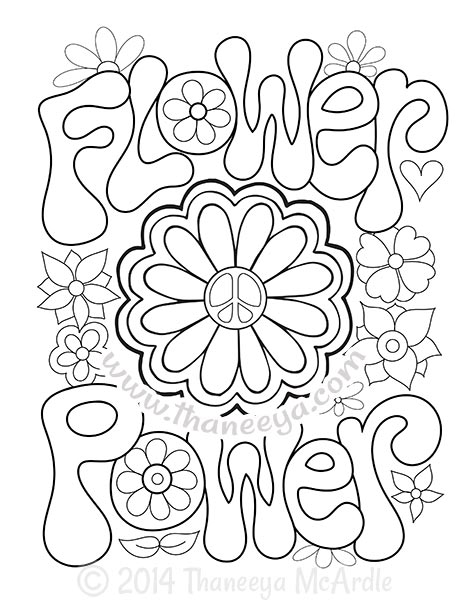 469x600 Peace And Love Coloring Pages Book By Thaneeya Mcardle Com