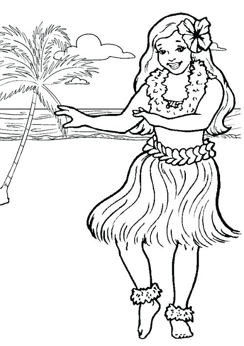 Hawaii Flag Colouring Page Hawaiian Luau Coloring Pages Image 500x708 Hawaii Flag Colouring Page Hawaiian Luau Coloring Pages Image