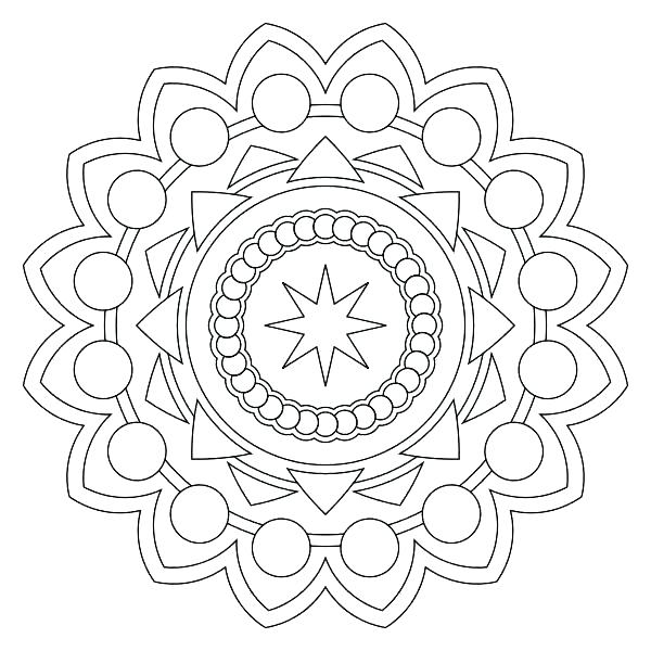 600x600 Free Mandala Coloring Pages Free Printable Coloring Pages Free