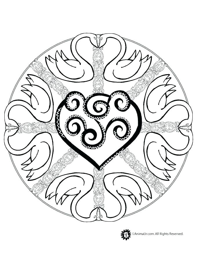 680x880 Coloring Pages Mandala Animals Mandala Animals Coloring Pages Free