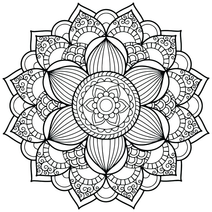 736x736 Mandala Coloring Pages Coloring Pages Mandala Mandala Coloring