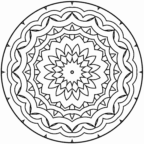 480x480 97 Best Mandala Coloring Pages Images On Mandala