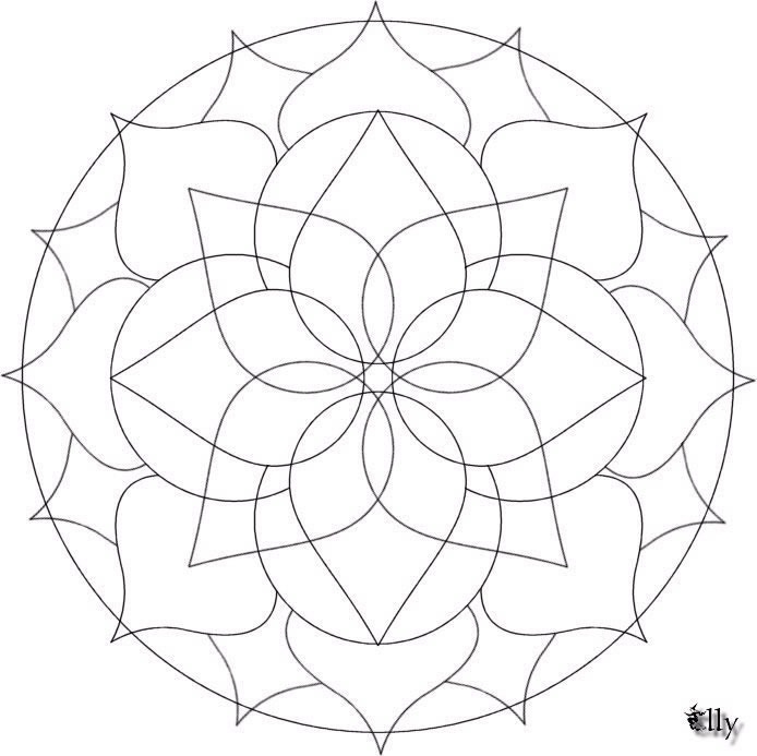 694x693 Mandala Coloring Pages Printable Free Kids Printables And Charts