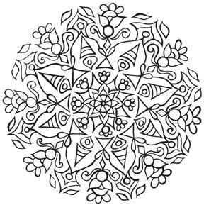 288x289 Eye Pop Art Free Mandala Coloring Pages For You