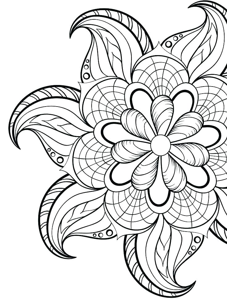 736x971 Free Mandalas Coloring Pages All Mandala Coloring Pages Free