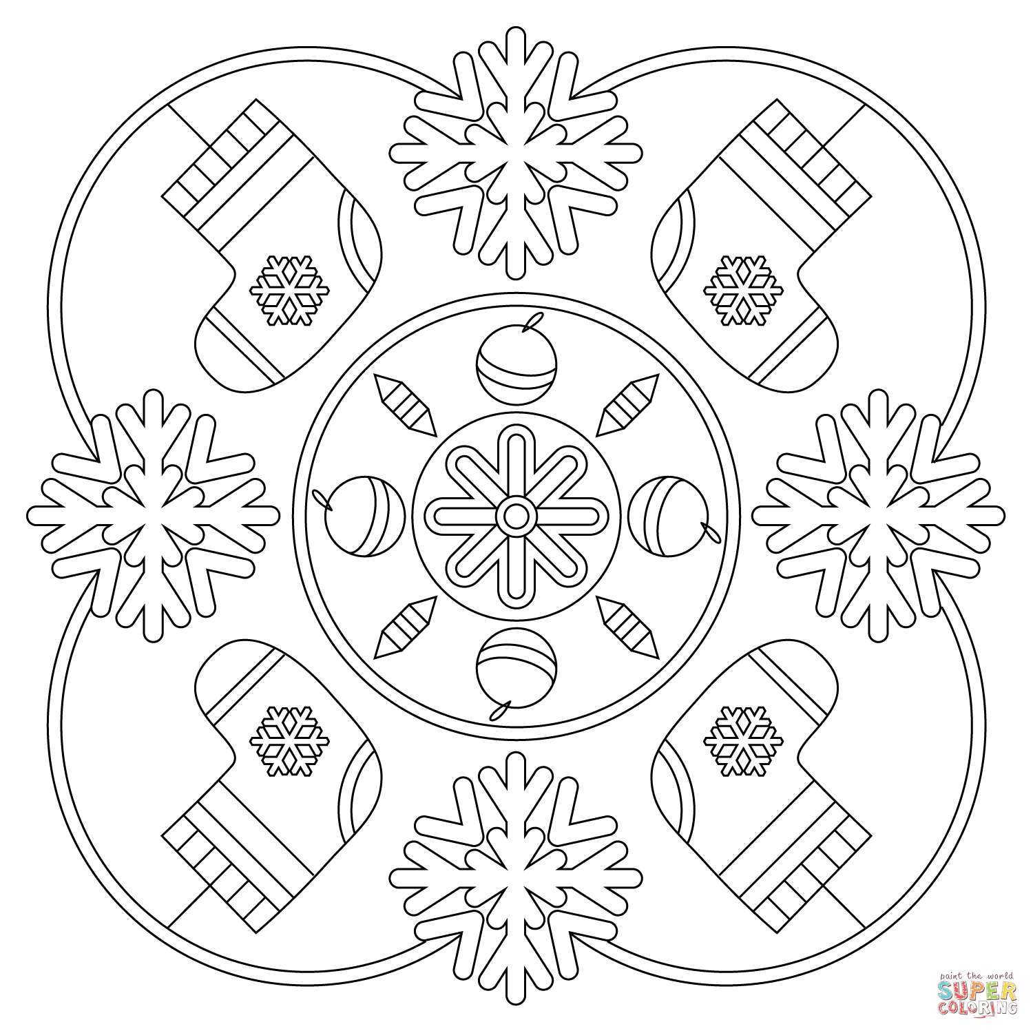 1500x1500 Cool Free Mandala Coloring Pages Preschool For Humorous Free