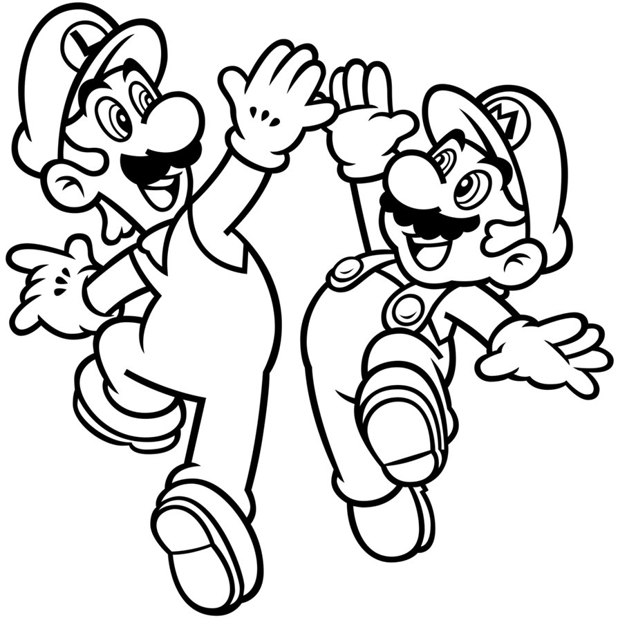894x894 Startling Super Mario Bros Coloring Pages Free