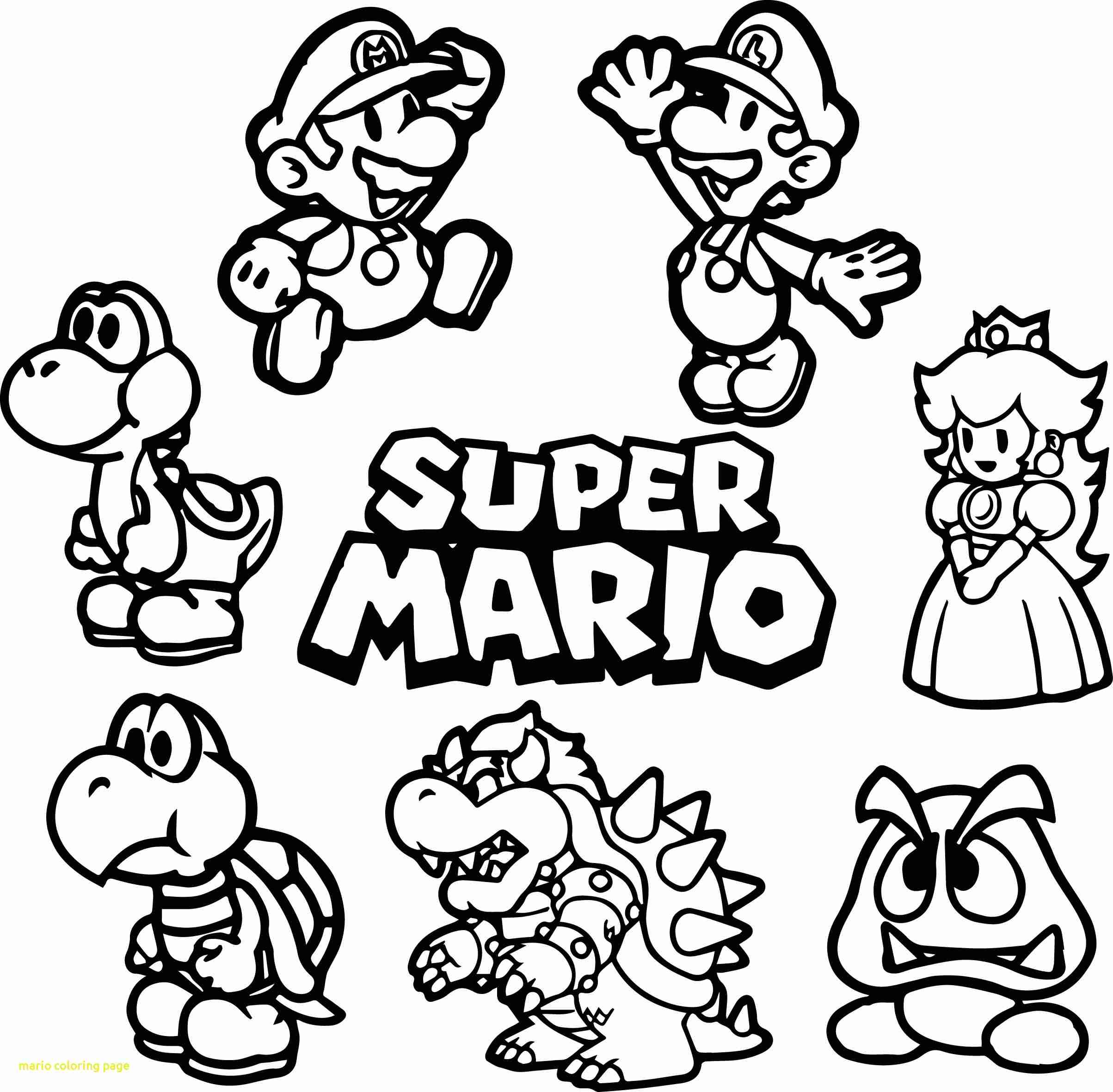2407x2361 Super Mario Bros Coloring Pages Free Beautiful Olegratiy