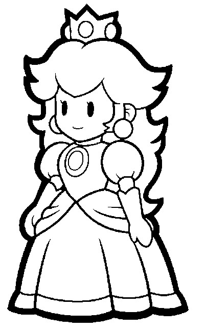 403x650 Super Mario Coloring Pages (This Site Has Cute Mario Party Ideas