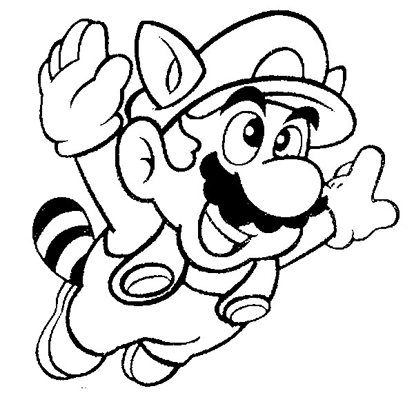 600x570 Mario Sunshine Coloring Pages Super Mario Coloring Pages The Sun