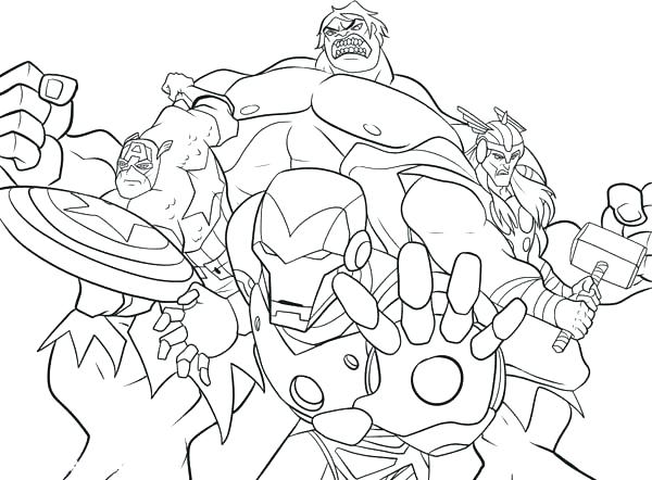 600x442 Free Marvel Coloring Pages Avengers Coloring Pages Free The Heroic