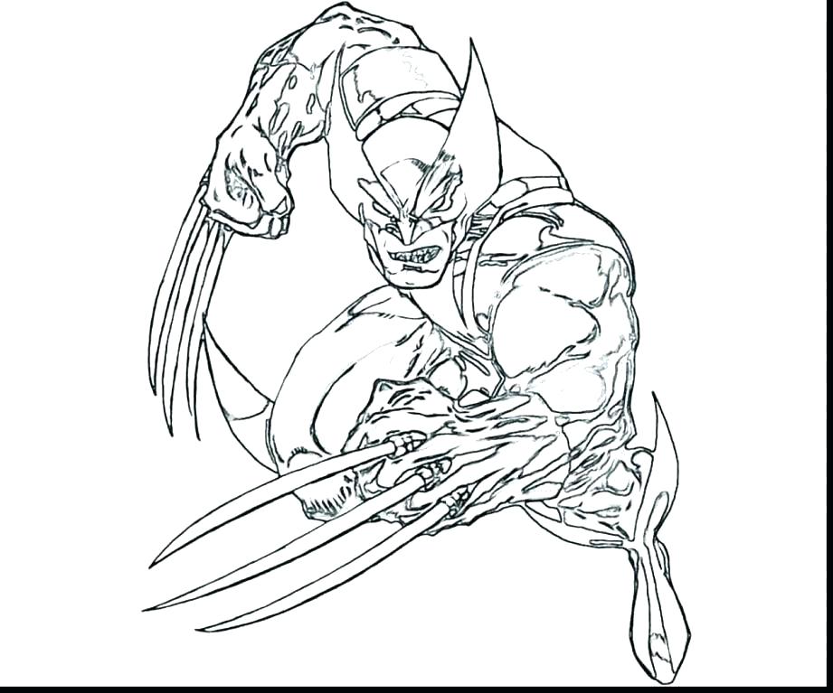 921x767 Free Marvel Coloring Pages Captain Marvel Coloring Pages Wolverine