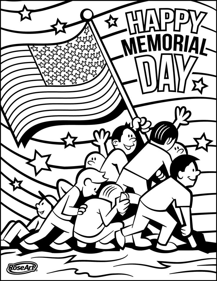 Free Memorial Day Coloring Pages