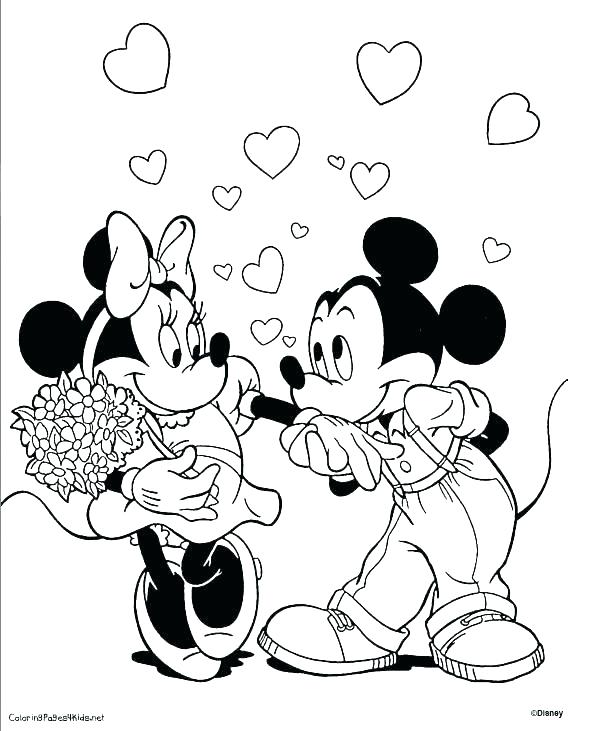 Free Mickey And Minnie Coloring Pages at GetColorings.com | Free ...