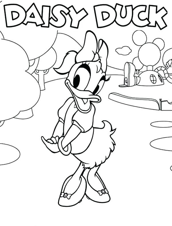 600x787 Mickey Mouse Clubhouse Coloring Pages Free Characters On Mickey