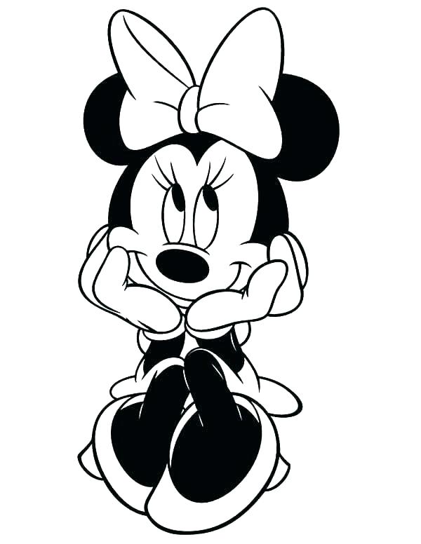 600x776 Mickey Mouse Images For Coloring Free Mickey Mouse Clubhouse