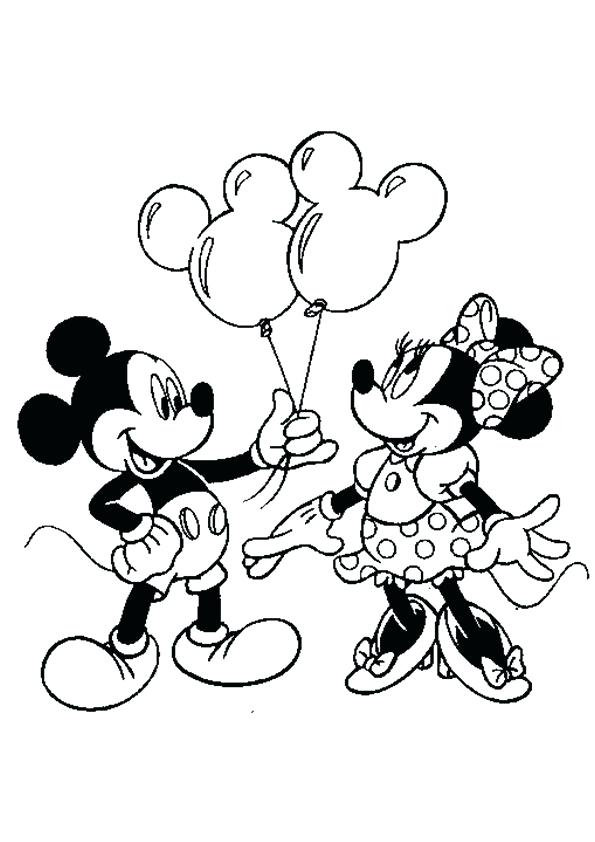 595x842 Free Printable Mickey Mouse Clubhouse Coloring Pages