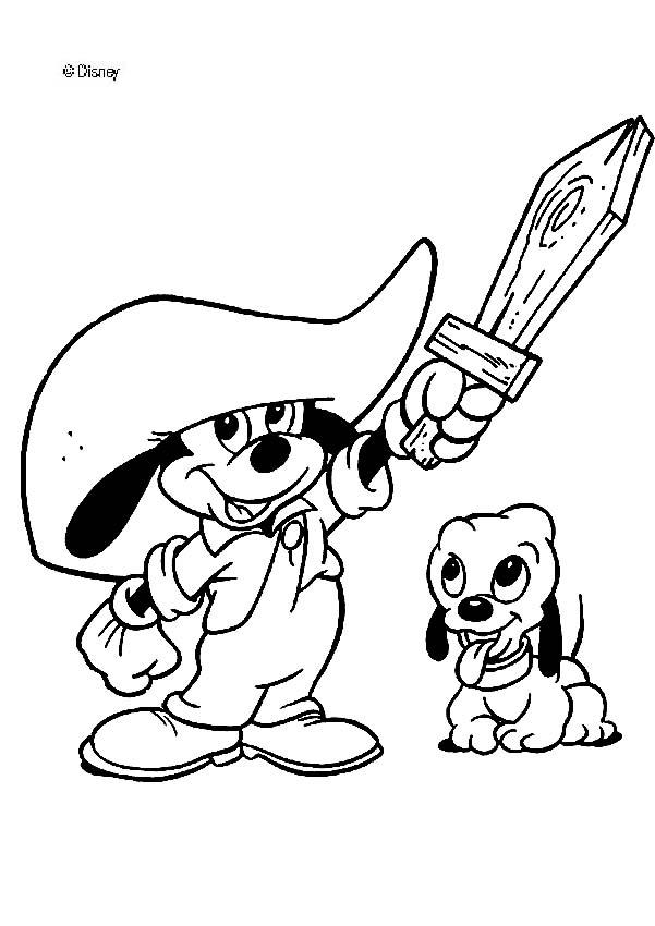 Mickey Mouse Coloring Pages 601x850 Mickey Mouse Coloring Pages
