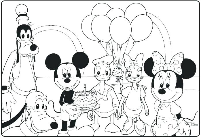 Color En Mickey Mouse Free Printable Mickey Mouse Coloring Pages 698x477 Color En Mickey Mouse Free Printable Mickey Mouse Coloring Pages
