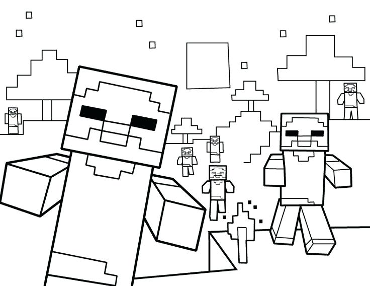Minecraft Coloring Pages Print Minecraft Coloring Pages 736x568 Minecraft Coloring Pages Print Minecraft Coloring Pages