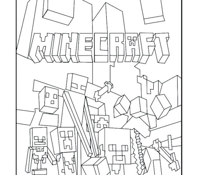 Free Minecraft Coloring Pages Coloring Pages Of Minecraft Color 678x600 Free Minecraft Coloring Pages Coloring Pages Of Minecraft Color