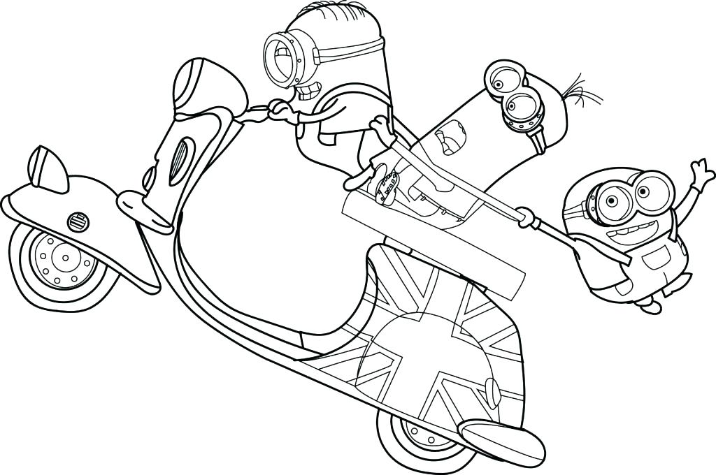 1024x680 Minion Coloring Minion Coloring Pages Minion Coloring Squared