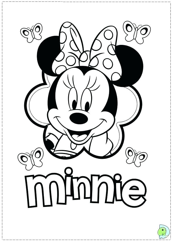 691x960 Mouse Coloring Page Mini Mouse Coloring Page Coloring Page Free