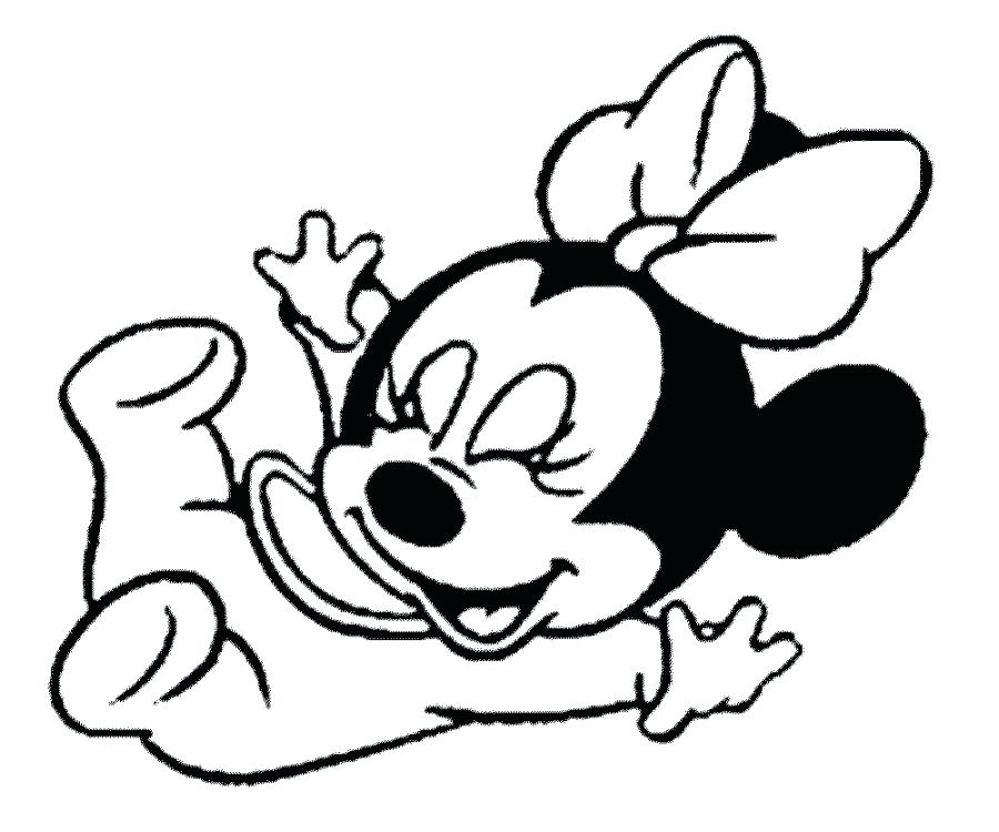 900x750 Baby Mickey Mouse Coloring