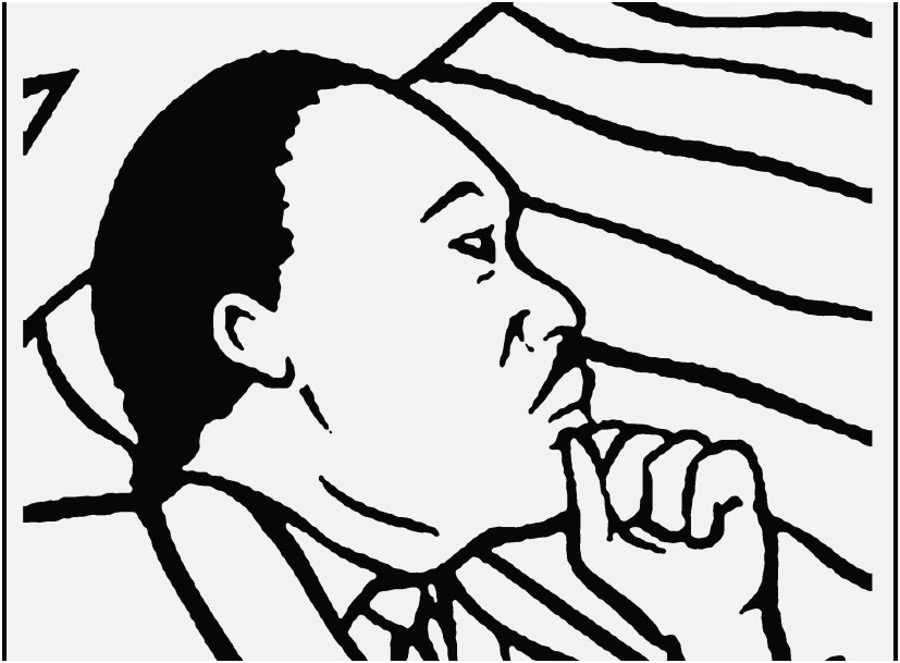 827x609 The Most Effective Pics Martin Luther King Coloring Pages