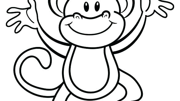 Printable Monkey Coloring Pages Printable Monkey Coloring Pages 585x329 Printable Monkey Coloring Pages Printable Monkey Coloring Pages