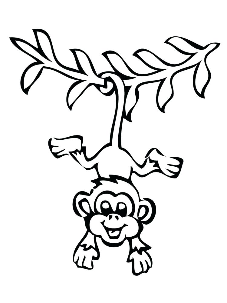 Free Monkey Coloring Pages Monkey Coloring Pages Download 750x1000 Free Monkey Coloring Pages Monkey Coloring Pages Download