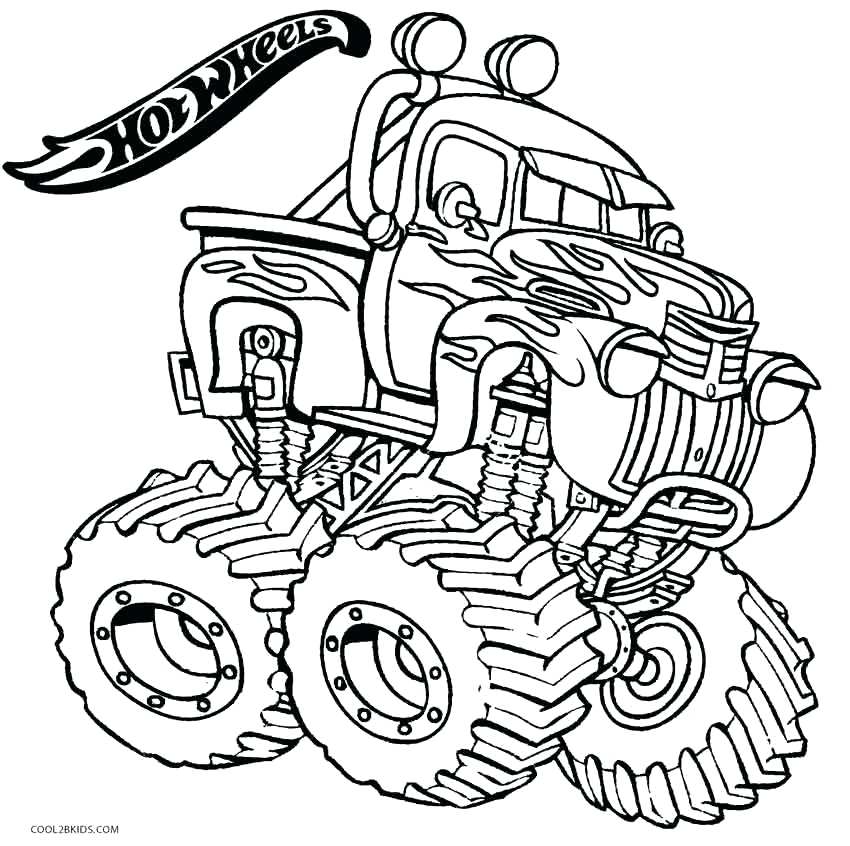 Hot Wheels Coloring Pages Hot Wheels Monster Truck Coloring Pages 850x846 Hot Wheels Coloring Pages Hot Wheels Monster Truck Coloring Pages