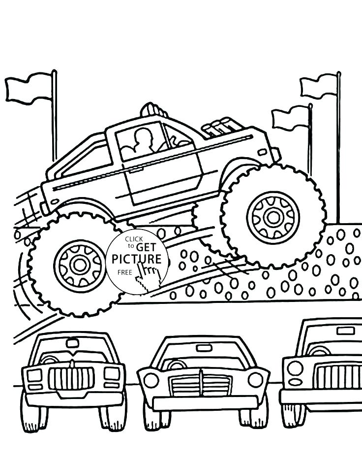 Car Coloring Pages Free Monster Truck Coloring Pages Free Monster 736x944 Car Coloring Pages Free Monster Truck Coloring Pages Free Monster
