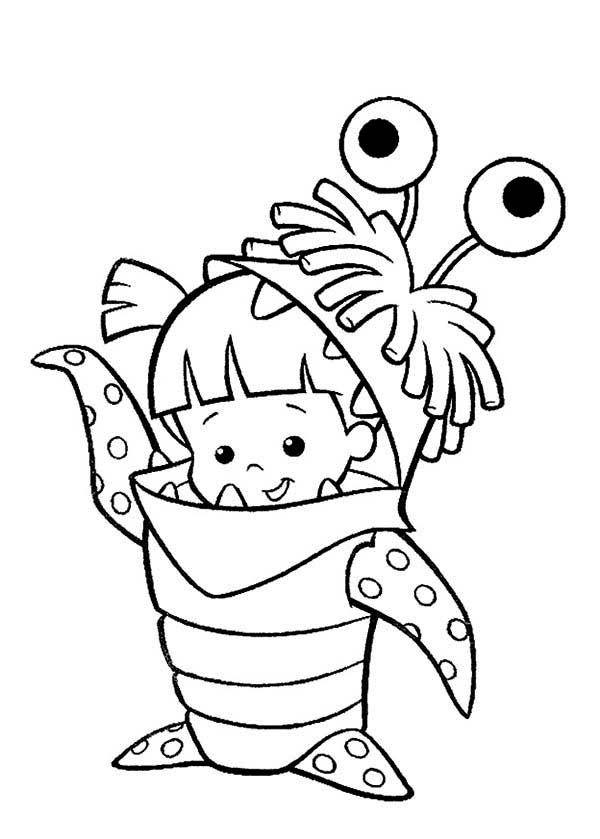 600x839 Monster Inc Coloring Pages To Download And Print For Free