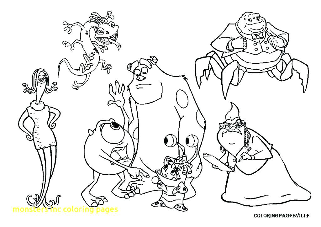 1024x724 Monsters Inc Coloring Pages Monsters Inc Coloring Pages Monsters