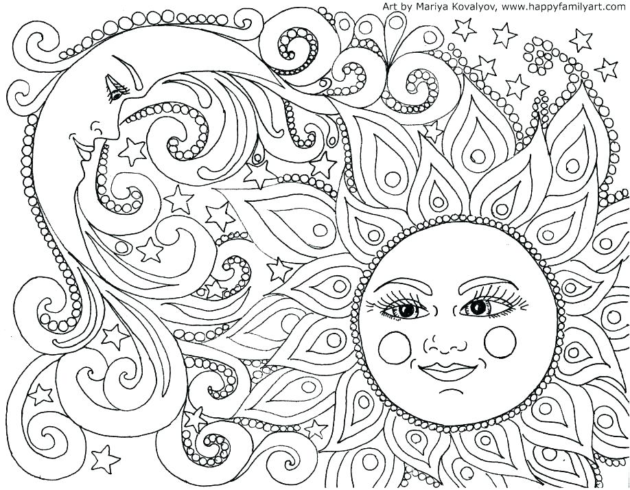 918x714 Free Printable Mosaic Coloring Pages For Adults Color Interesting