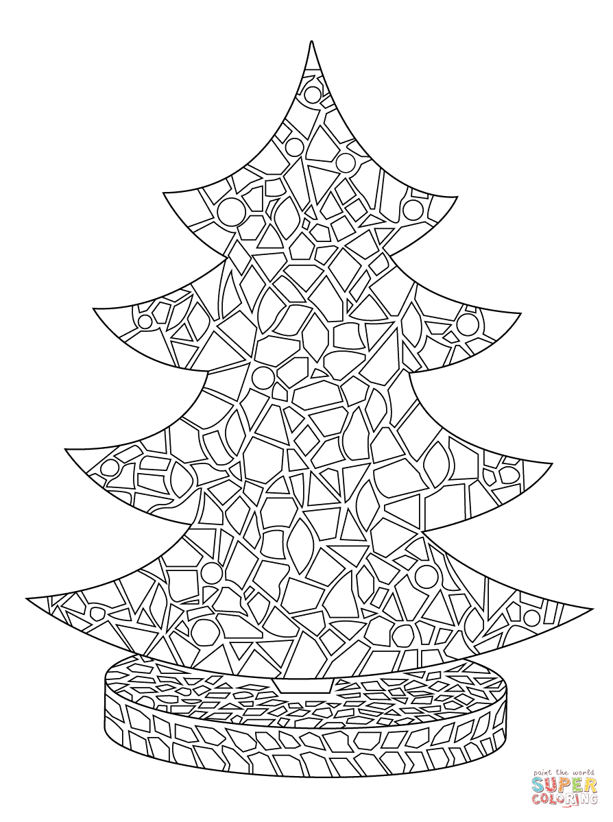 894x1199 Mosaic Coloring Pages Free In Ideas 1