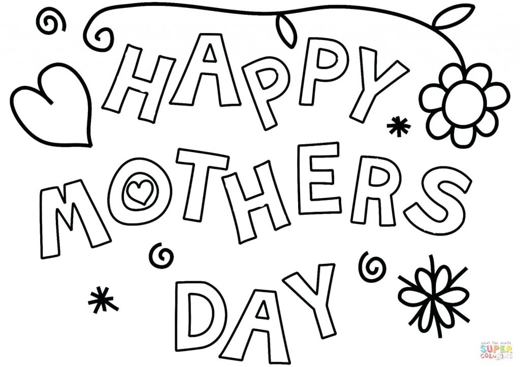 Coloring Pages ~ Happy Mothers Day Coloring Pages Top Wallpapers 1024x723 Coloring Pages ~ Happy Mothers Day Coloring Pages Top Wallpapers