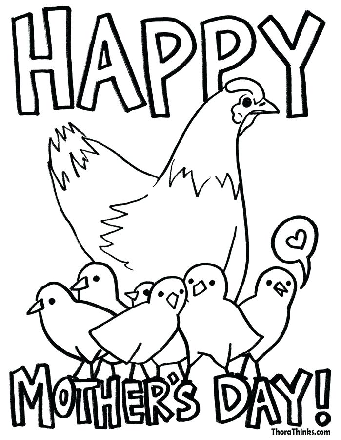 Happy Mothers Day Coloring Page 699x900 Happy Mothers Day Coloring Page