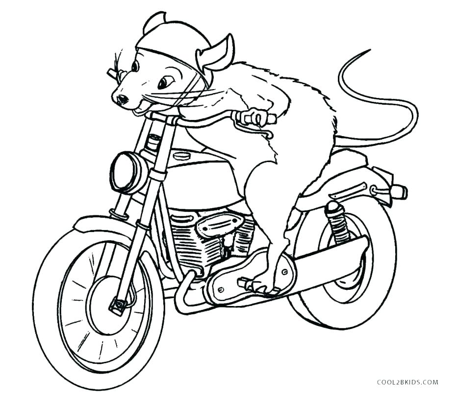 932x815 Motorcycle Coloring Pages Printable Motorcycle Coloring Book Pages