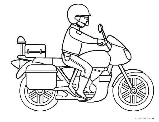 670x515 Motorcycle Coloring Pages Printable Motorcycle Coloring Page