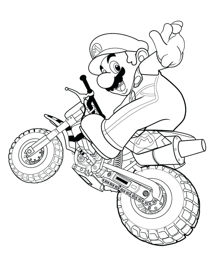 736x916 Motorcycle Coloring Pages Printable Riding Motorcycle Coloring