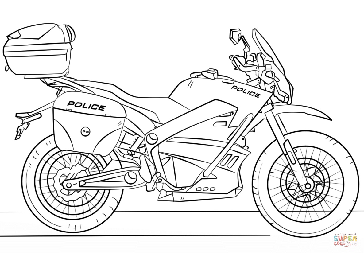 1186x824 New Motorcycle Coloring Sheets 7799 Free Coloring Pages For Children