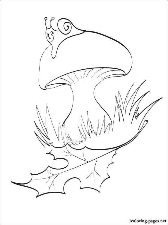 560x750 Autumn Mushroom Coloring Page Coloring Pages