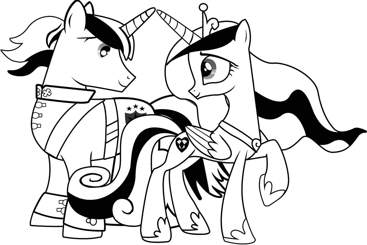 1200x800 Free Printable My Little Pony Coloring Pages For Kids