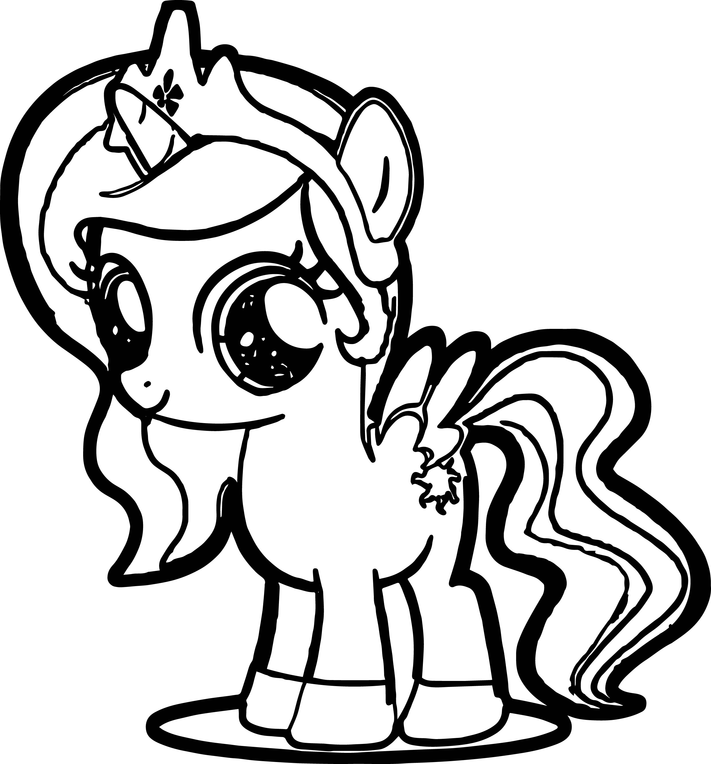 2480x2667 Cute Pony Coloring Page Nice My Little Coloring Pages