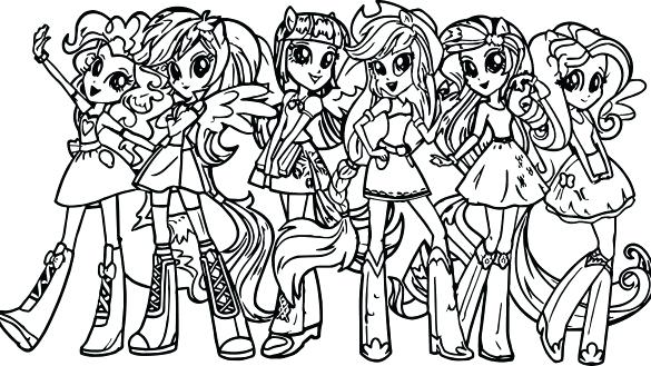 585x329 Free My Little Pony Coloring Pages Pdf Coloring Pages Twilight