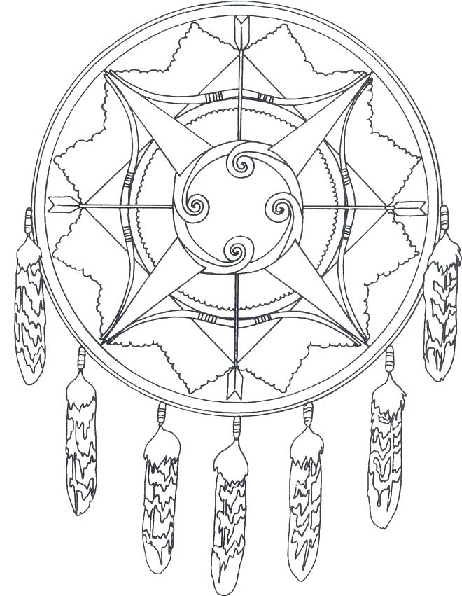 660x851 Free Native American Coloring Pages