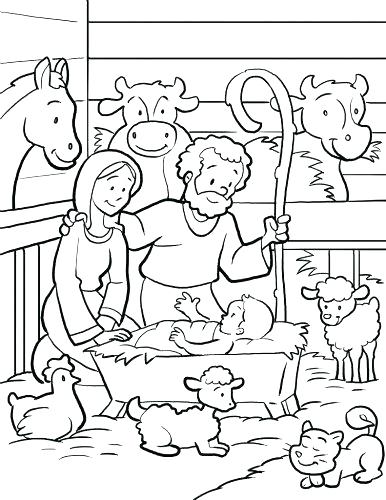 Coloring Pages Nativity 386x500 Coloring Pages Nativity